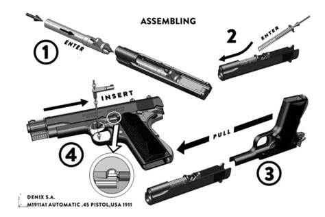 Nickel Plated Colt M1911a1 With Wooden Handle Usa 1911 Irongate Armory