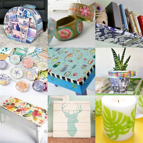 Over 75 Decoupage Ideas Youll Have To Try Mod Podge Crafts