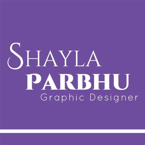 Shayla Parbhu Graphic Designer