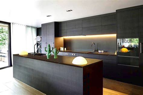 Terbaru 37+ Dapur Minimalis Warna Hitam
