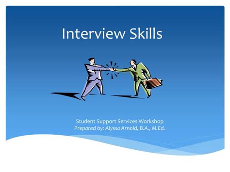 Ppt Interview Skills Powerpoint Presentation Free Download Id2678664