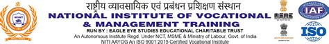 Home National Institute Of Vocational And Management Training