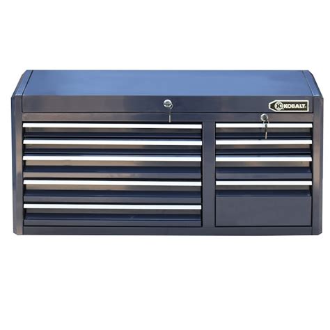 Kobalt 41 In W X 225 In H 9 Drawer Steel Tool Chest Blue At