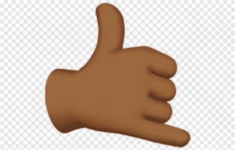علامة شاكا الإبهام اليدوي Emojipedia ، Emoji اليد لون بشرة الإنسان Png