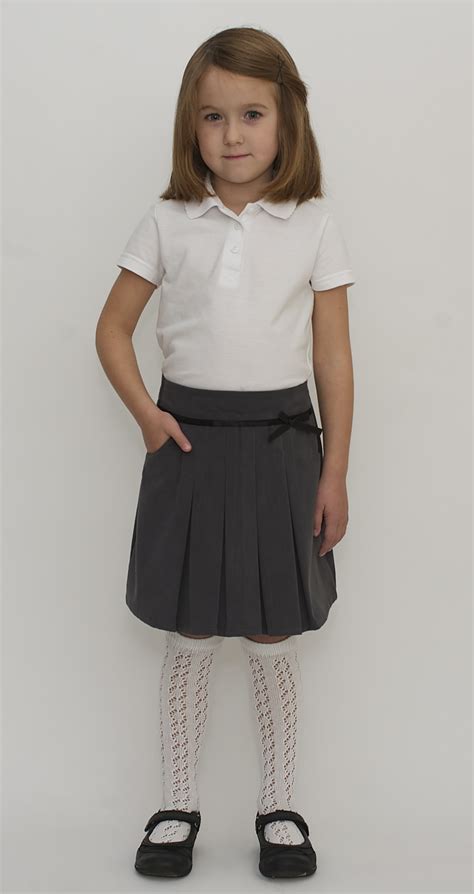 Ethical School Uniform Organic Cotton Pleated School Skirt