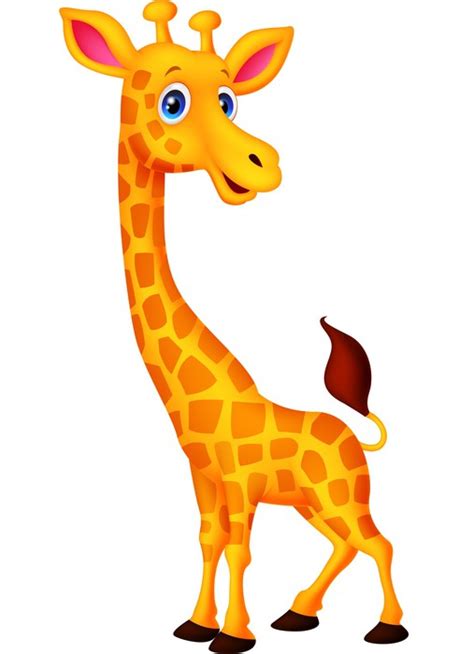 Cartoon Giraffe Sticker Pixers We Live To Change
