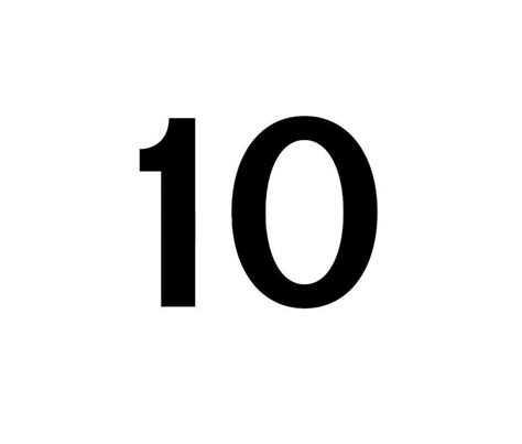 Picture Of Number 10 Chart Kiddo Shelter How To Memorize Things