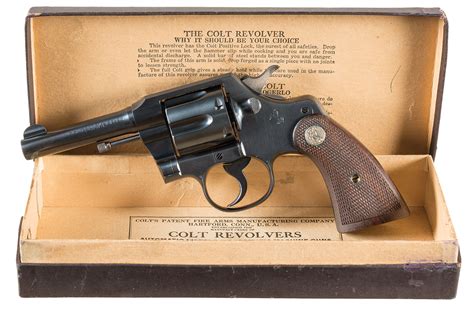 Colt Official Police Revolver 32 20 Rock Island Auction