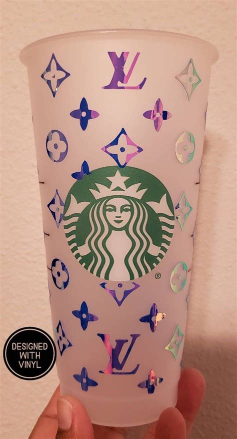 Louis Vuitton Starbucks Cup Wrap Svg Freecell