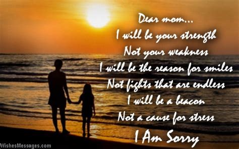 A2a to make her happy: I am sorry messages for mom - WishesMessages.com