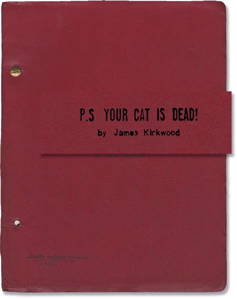 Ps Your Cat Is Dead James Kirkwood Jr Vivian Matalon Tony