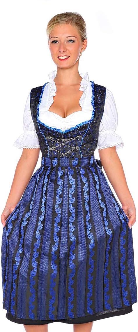 Clothing And Accessories Traditional And Cultural Wear Lukas Dirndl Dress 3 Pieces Authentic