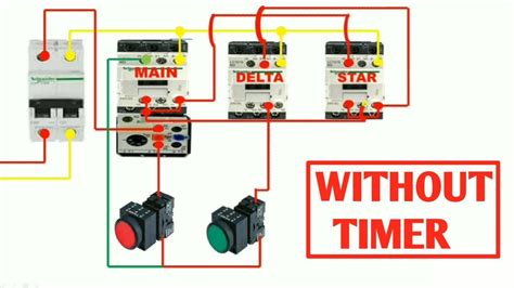 The standard 555 timer ic is used in a variety of timer, pulse generation and oscillator applications. STAR DELTA STARTER CONTROL WIRING WITHOUT TIMER! SEMI ...