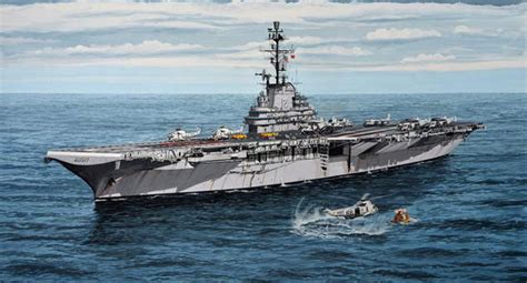 Revell Uss Hornet Cvs Apollo Recovery Mission Build Review Scale Modelling Now