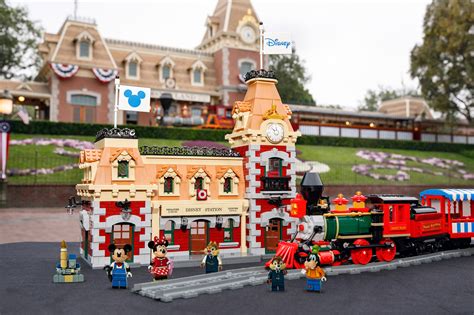 New Lego Disney Parks Train And Station Set Debuts September 1st