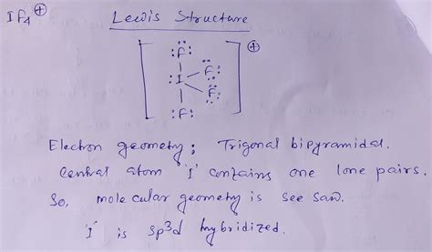 If4 Molecular Geometry Astonishingceiyrs