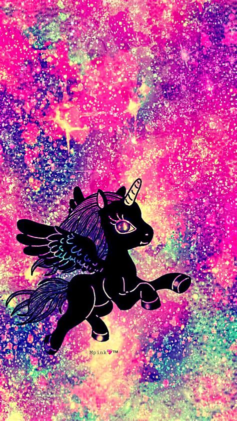 Rainbow Unicorn Galaxy Wallpaper Androidwallpaper
