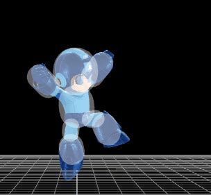 Mega Man Ssb Neutral Aerial Smashwiki The Super Smash Bros Wiki