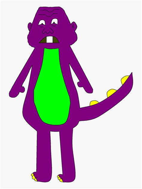 Barney Head Png Barney The Dinosaur Fanart Transparent Png Kindpng