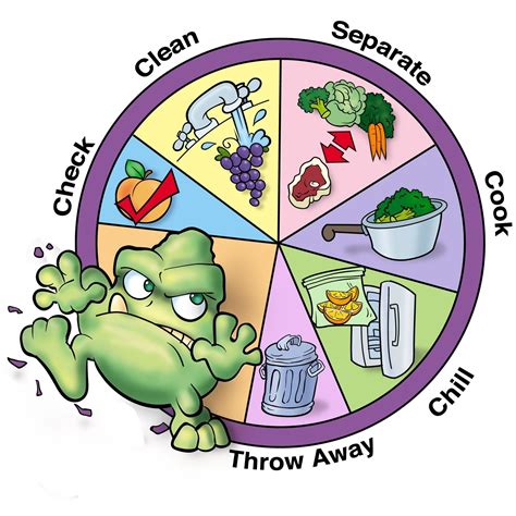 Food Safety Poster Principles Of Food Safety Food Safety And