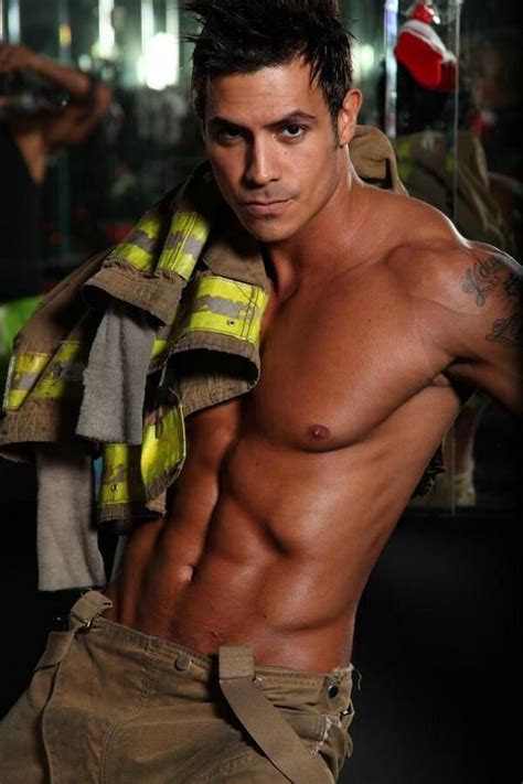 Smokin Hot Firefighter Hot Fire Fighters Pinterest