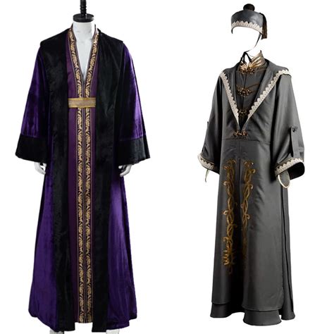 Alvo Dumbledore Cosplay Traje Para Adulto Robe Capa Chap U Roupa