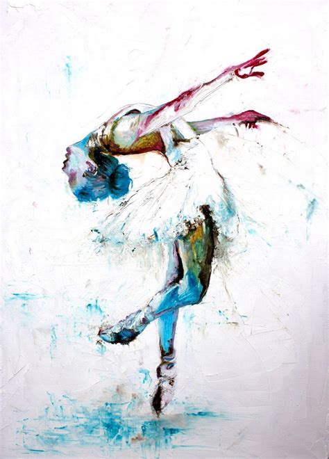 Silencio 2015 Oil Painting By Tatyana Ilieva Ballet Painting