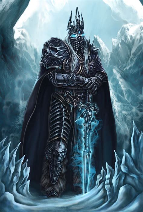Arthas The Lich King By Kate Draconi 2d Concept Artist Art Warcraft