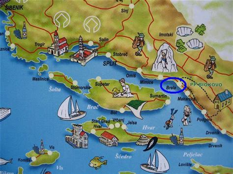 All maps include a number of islands, that will make these. Dalmatian Coast Croatia Map