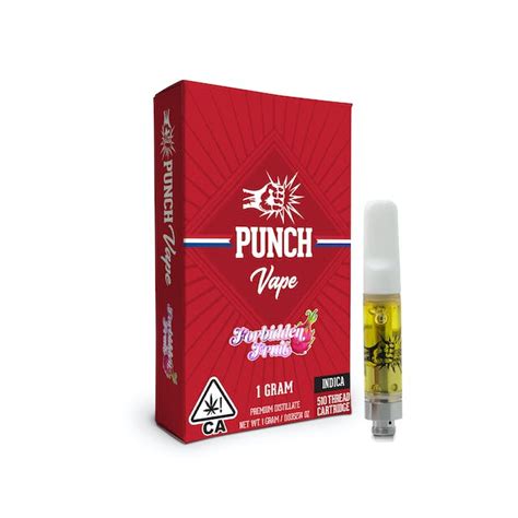 Punch Edibles And Extracts Punch 510 Distillate Vape Cart Forbidden