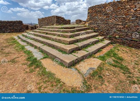 Ruins Of Aksum Axum Civilization Ethiopia Stock Photo Image Of