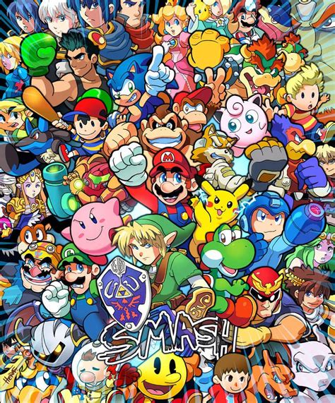 Smashing By Herms85 Nintendo Art Nintendo Games Nintendo Switch