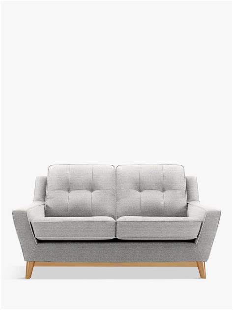 Distinctive turned wooden feet reflect signature g plan design. G Plan Vintage The Fifty Three Small 2 Seater Sofa at John ...