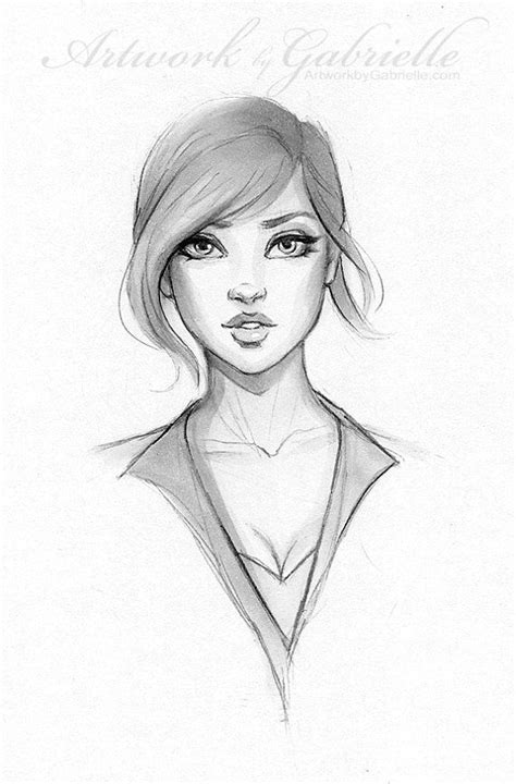 Face Hair Girl Face Drawing Female Face Drawing Face Drawing
