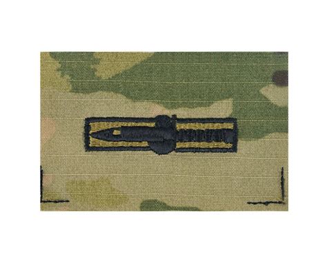 Army Embroidered Badge On Ocp Sew On Expert Soldier