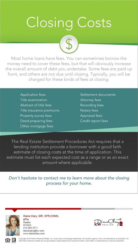 Closing costs are all the fees paid during a real estate transaction. Closing Costs | Home selling tips, Closing costs, Home buying