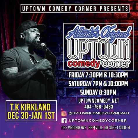 Trippin On Sundayz W Tk Kirkland T To The K Is Live At Uptown Comedy