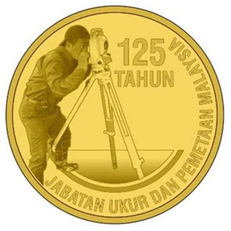 Portal rasmi jabatan ukur dan pemetaan malaysia (jupem). BNM 125 Anniversary of JUPEM's coin | Lunaticg Coin