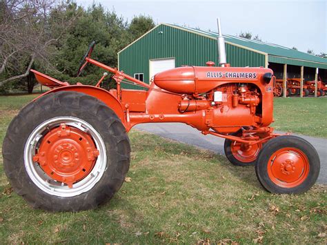 Orange Vintage Tractors Antique Tractors Allis Chalmers Tractors