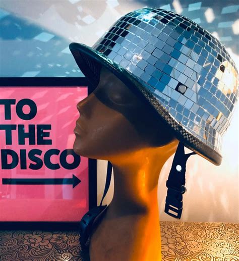 This Disco Ball Helmet Is Perfect For Partying Or Motorcycling