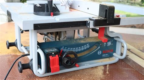 Bosch Gts 10 J Professional Table Saw Unboxing And Testing Youtube