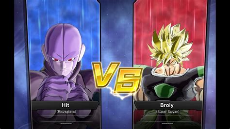 Xenoverse 2 Requested Match Pc Hit Vs Broly Super Saiyan Youtube