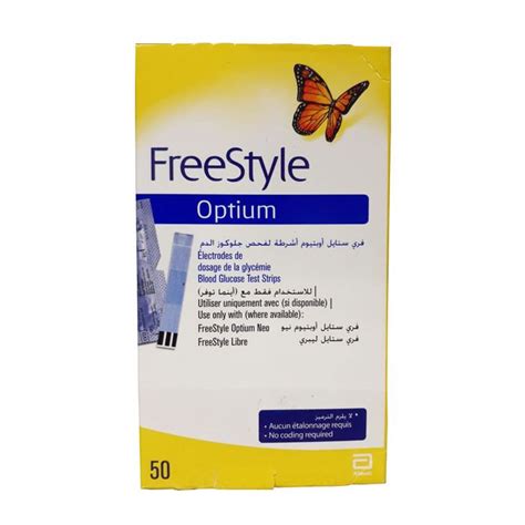 Buy Freestyle Optium Glucose Strips 50 S Life Pharmacy
