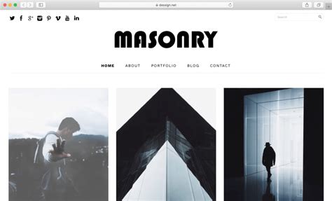 15+ Template Web Portofolio Terbaru | Blog Panduan Sever