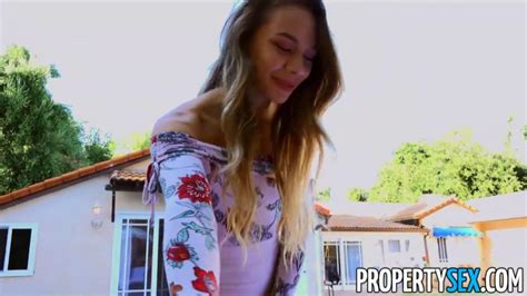 propertysex hot real estate agent thanks client with blowjob and sex porn videos