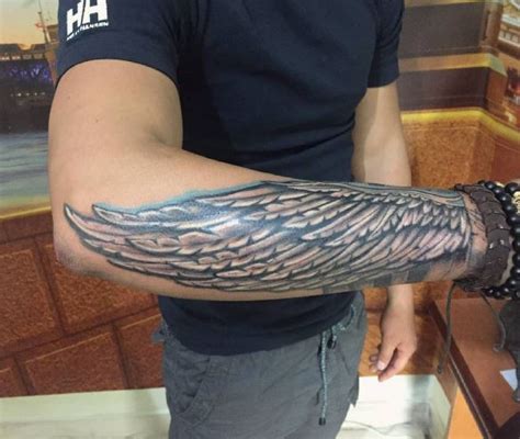 50 Best Wing Tattoos For Guys 2021 Angel Demonic Cross Heart