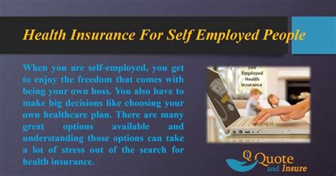 Best Health Insurance For Self Employed Insurance Reference