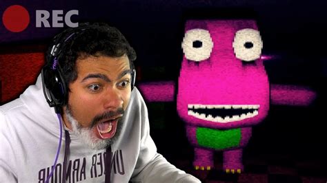 Childhood Ruined Barney The Horror Game Youtube
