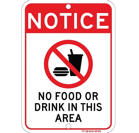 Cheap No Outside Food Or Drink Allowed Sign Find No