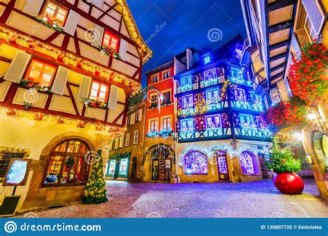 Colmar Christmas City In Alsace France Stock Photo Image Of Market